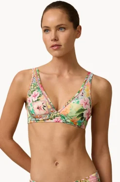 Bikini Tops|Monte u0026 Lou Simi D/DD Cup Longline Tri Multi