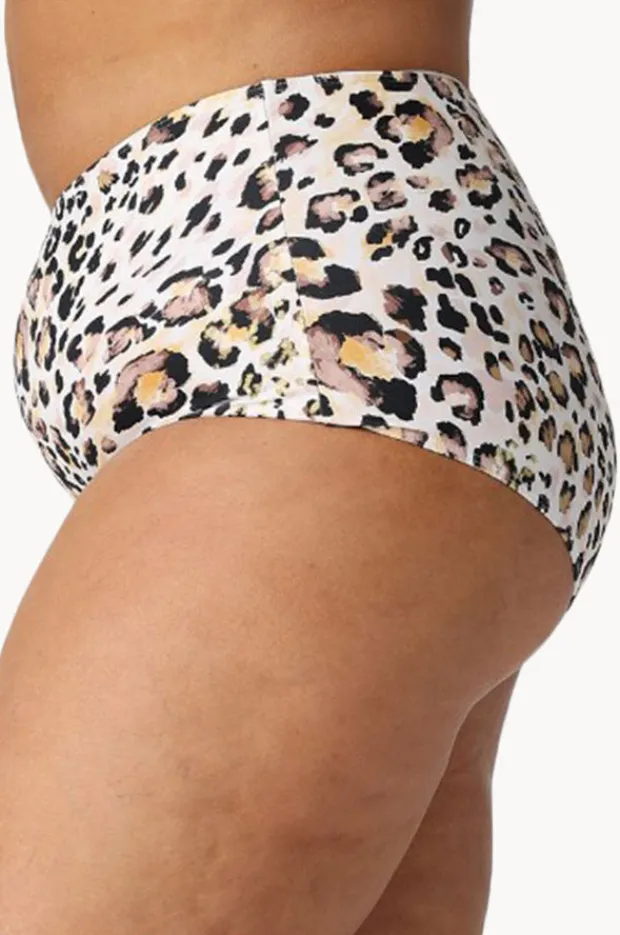 Bottoms|Capriosca Snow High Waisted Pant Leopard