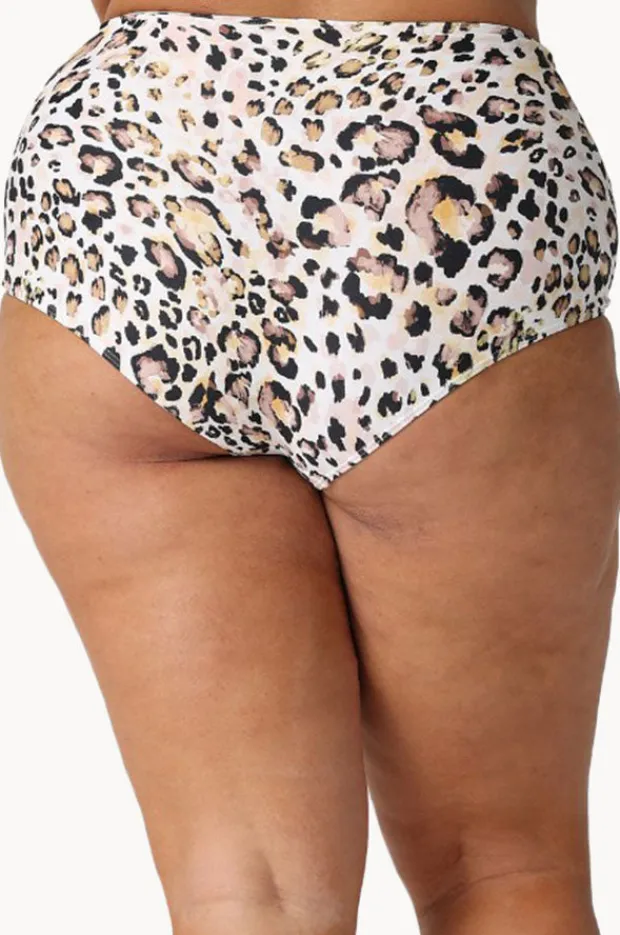 Bottoms|Capriosca Snow High Waisted Pant Leopard