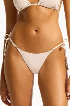 Bottoms|Seafolly Soleil Tie Side Rio Pant Stone