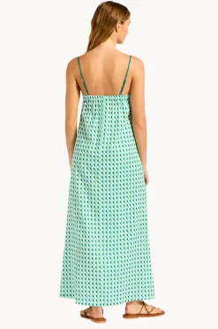 Dresses|Seafolly Sorrento Bandeau Trim Maxi Dress