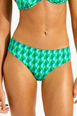 Bottoms|Seafolly Sorrento Retro Pant Vivid green