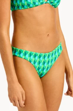 Bottoms|Seafolly Sorrento Reversible Hipster Vivid green