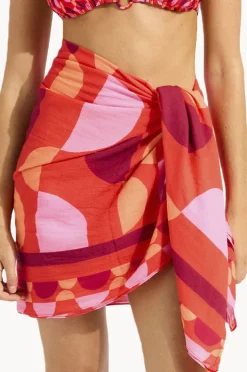 Sarongs|Seafolly Sorrento Sarong Flame
