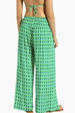 Pants|Seafolly Sorrento Shirred Waist Wrap Pant
