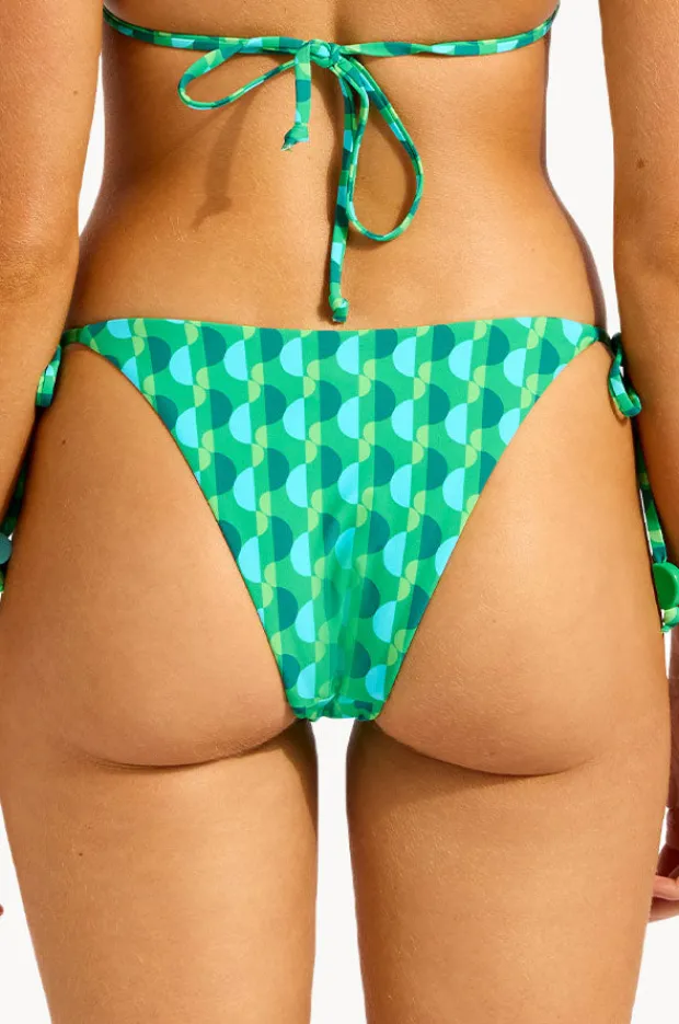 Bottoms|Seafolly Sorrento Tie Side Rio Pant Vivid green