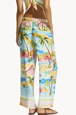 Pants|Seafolly South Pacific Pant Turquoise