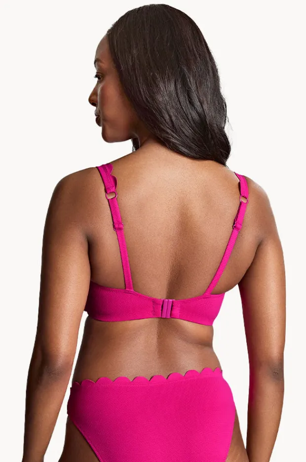 Bikini Tops|Panache Spirit Lauren F Cup Plunge Bra Magenta
