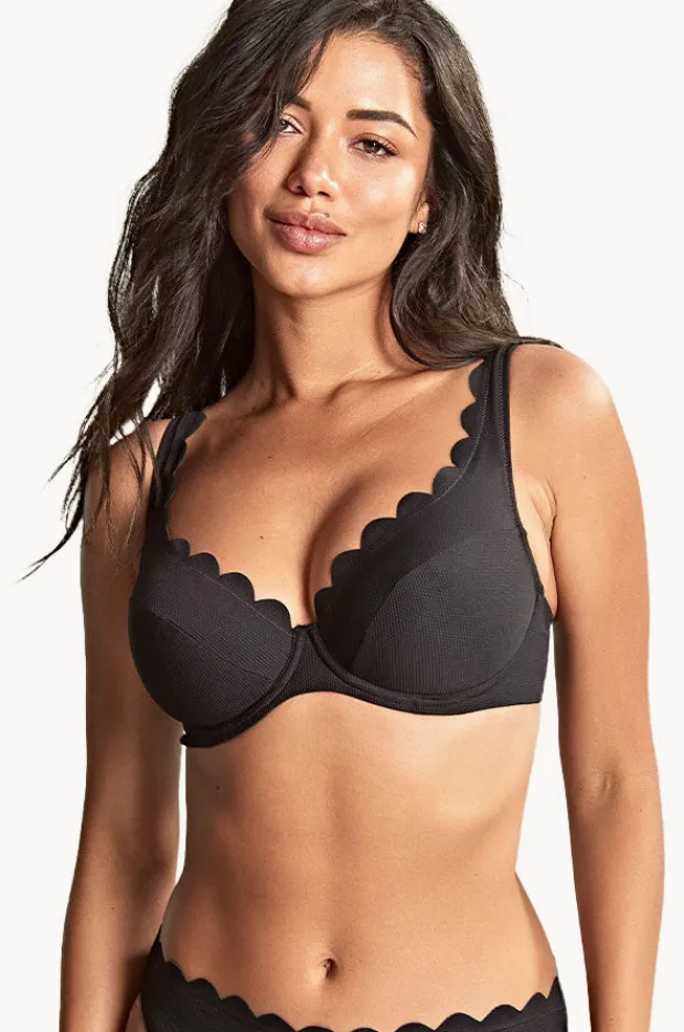 Bikini Tops|Panache Spirit Lauren F Cup Plunge Bra Spirit black