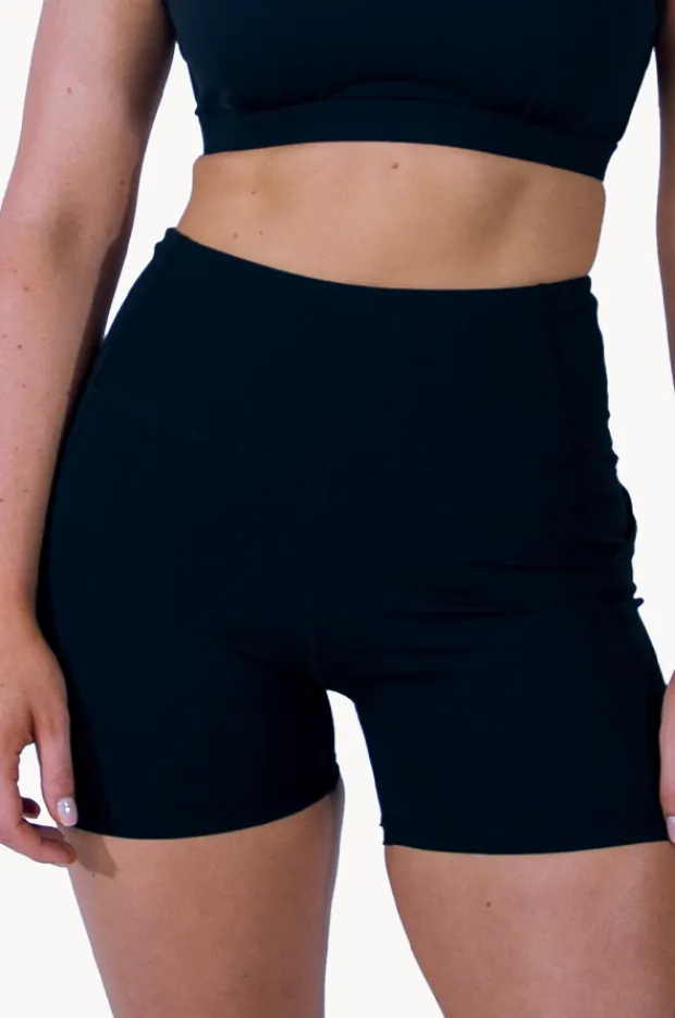 Bottoms|Base Swim Sports Exercise Short Black