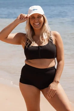 Bikini Tops|Base Swim Sports F/G Cup Crop BLACK