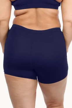 Bottoms|Base Swim Sports Mid Short Navy