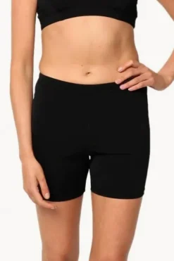 Bottoms|Base Swim Sports Mid Short Black