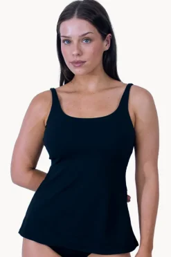 Tankini Tops|Base Swim Sports Swing Tankini Separate Black