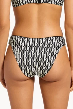 Bottoms|Jets Spring Geo High Leg Pant Black