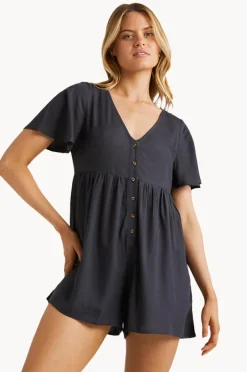 Playsuits|Billabong Springtime Playsuit BLACK