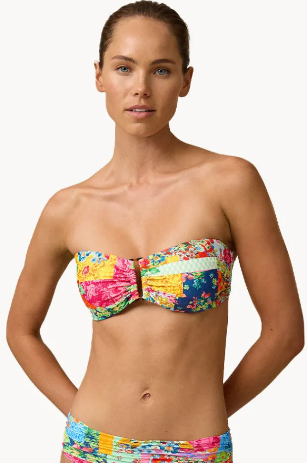 Bikini Tops|Monte u0026 Lou Stevie Bilgola Bandeau Multi