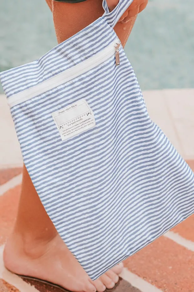 Travel|Bags|Bedhead Stevie Wet Bag Blue/white