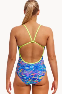 One Pieces|Funkita Stir Crazy Single Strap One Piece Multi