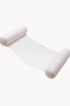 Water Hammocks|Pool Inflatables|Sunny Life Stole My Heart Floral Hammock Float Pink