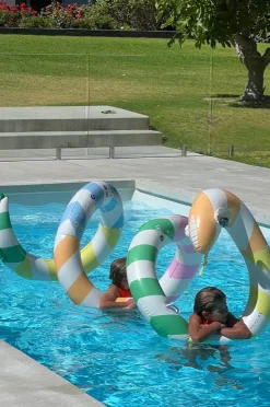 Pool Inflatables|Sunny Life Stripe Poolside Giant Inflatable Noodle Sorbet