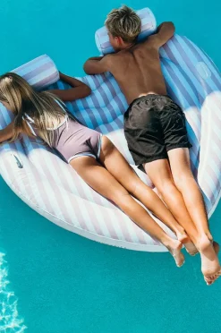 Pool Inflatables|Sunny Life Stripe Stole My Heart Twin Heart Lie On Pink