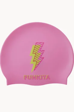Swim Caps|Funkita Stunner Swim Cap Pink/yellow