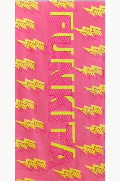 Towels|Towels|Funkita Stunner Towel Pink/yellow