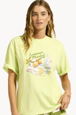 Tops|Seafolly Summer Market T-Shirt Sage