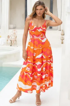 Dresses|Go Girl Summer Traveller Maxi Dress Sunrise
