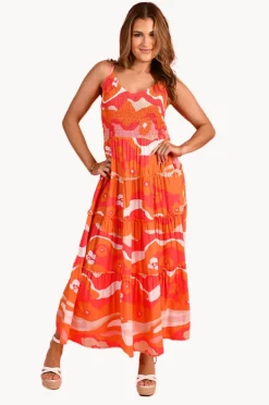 Dresses|Go Girl Summer Traveller Maxi Dress Sunrise