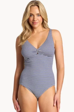 One Pieces|Sunseeker Summer Surf E/F Cup Minimiser One Piece Ink