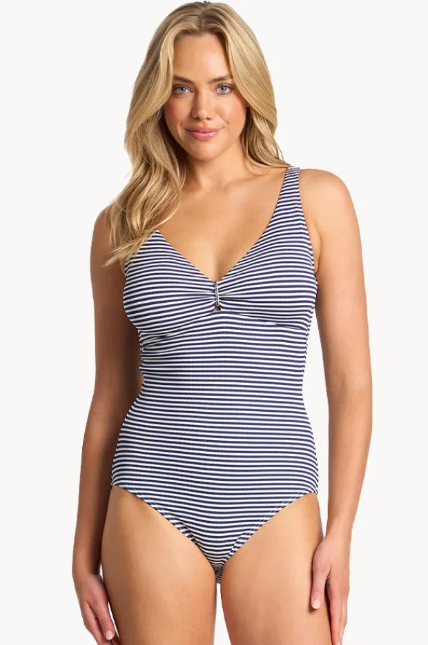 One Pieces|Sunseeker Summer Surf E/F Cup Minimiser One Piece Ink
