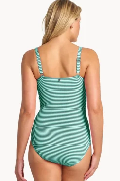 One Pieces|Sunseeker Summer Surf E/F Cup Minimiser One Piece Green