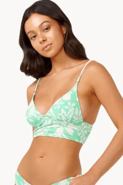 Bikini Tops|Rip Curl Sun To Sea Longline Crop Aqua