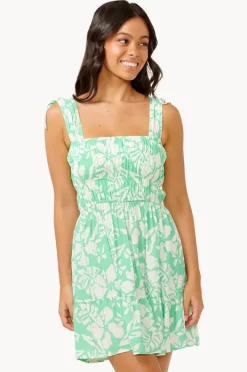 Dresses|Rip Curl Sun To Sea Mini Dress Green
