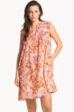 Dresses|Sunseeker Sundance Swing Button Dress Peach