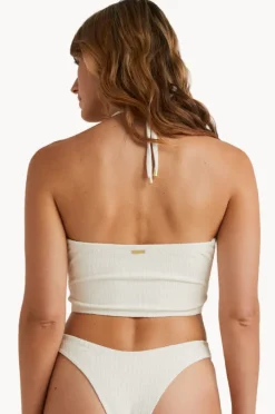 Bikini Tops|Billabong Sunrays Koko Crop Top Salt Crystal