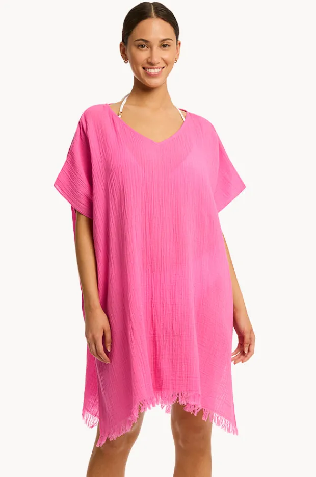 Overswim|Sea Level Sunset Kaftan Candy