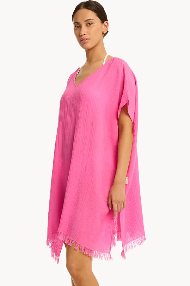 Overswim|Sea Level Sunset Kaftan Candy