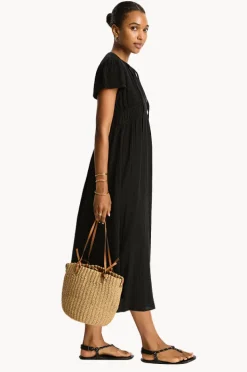 Dresses|Sea Level Sunset Maxi Daydress Black