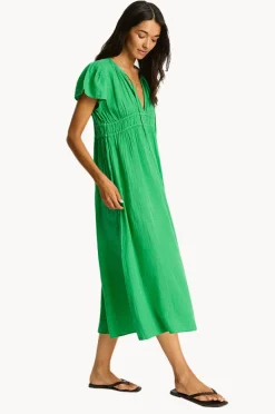 Dresses|Sea Level Sunset Maxi Daydress Kelly green
