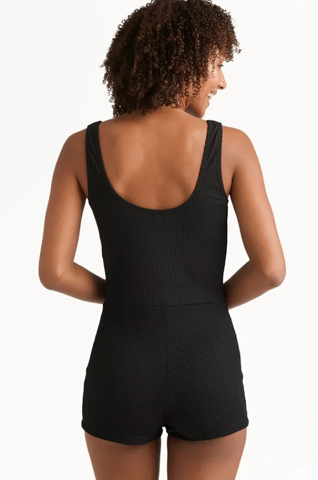 One Pieces|Billabong Tanlines Retro Surf One Piece Black