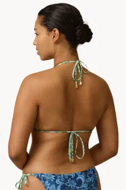 Bikini Tops|Monte u0026 Lou Taylor Avoca Slide Tri Indigo/olive