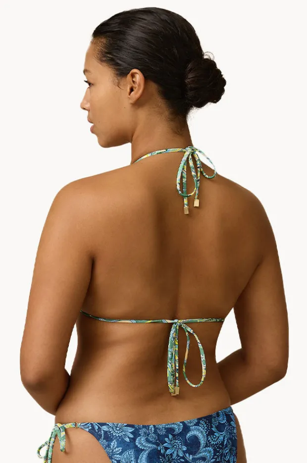 Bikini Tops|Monte u0026 Lou Taylor Avoca Slide Tri Indigo/olive