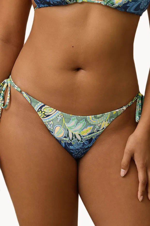 Bottoms|Monte u0026 Lou Taylor Tie Side Pant Indigo/olive