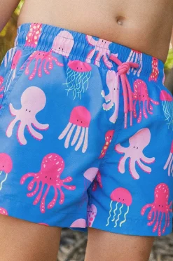 Boardshorts|Skwosh Teen Boys So Jelly Eco Short Blue