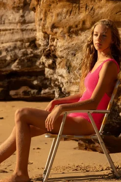 One Pieces|Minihaha Teen Girls Koa One Piece Fluro pink