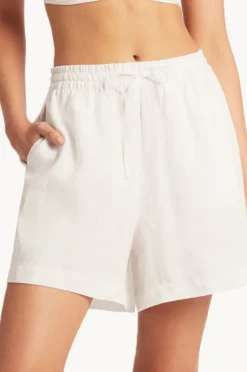 Shorts|Sea Level Tidal Boardwalk Short White