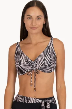 Bikini Tops|Baku Tidal Wave F Cup Bra Tidal wave black/tan